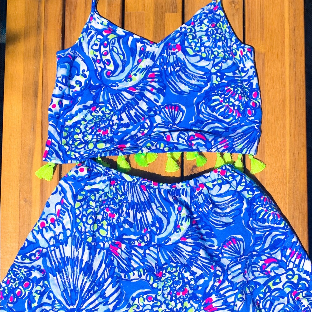 Lilly Pulitzer Tropical Matching Set